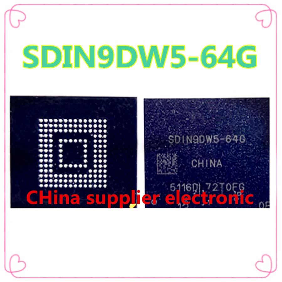 

SDIN9DW4-64G SDIN9DW5-64G H9TQ53ACLTMC URKUM BGA ИС оперативной памяти шрифта