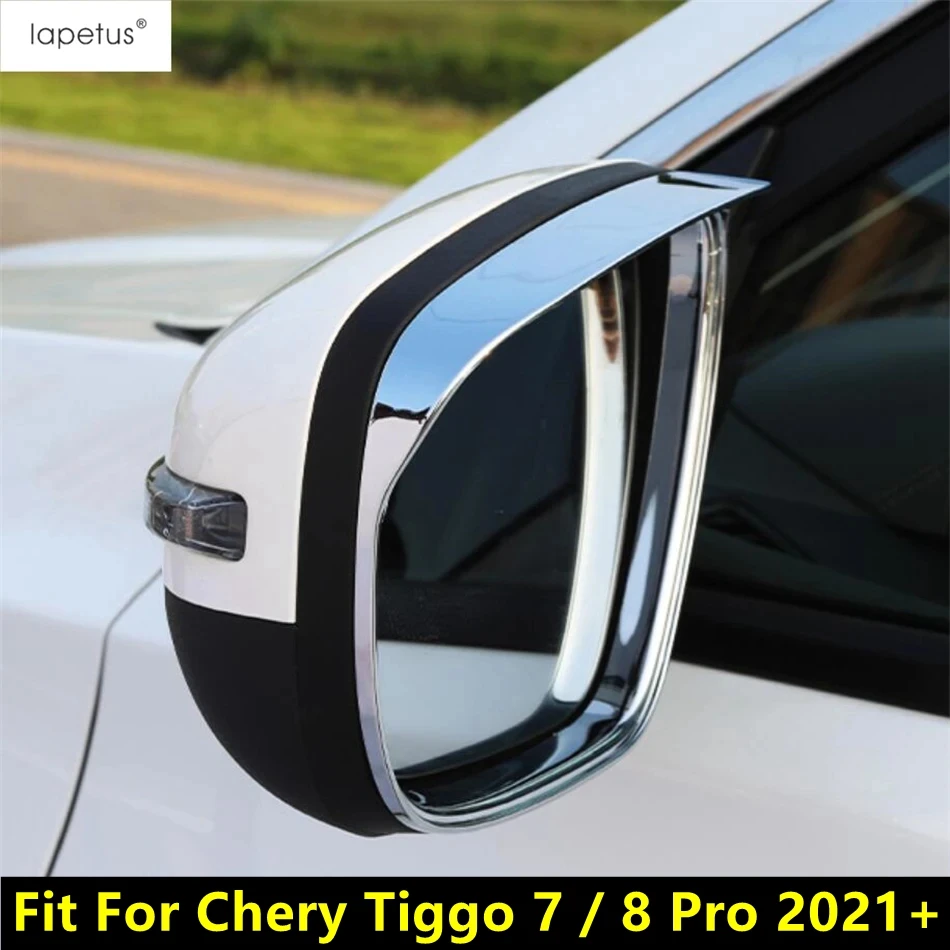 

Rearview Mirror Rain Eyebrow Frame Protection Decoration Cover Trim For Chery Tiggo 7 / 8 Pro 2021 2022 2023 Chrome Accessories