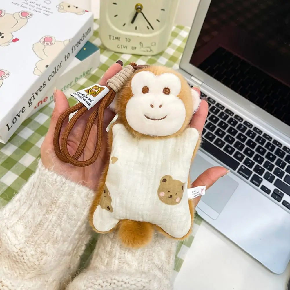 푹신한 질감의 디컴프레션 빈백 인형 부드러운 플러시 귀여운 만화 곰 인형 펜던트 누워있는 자세 편안한 촉감