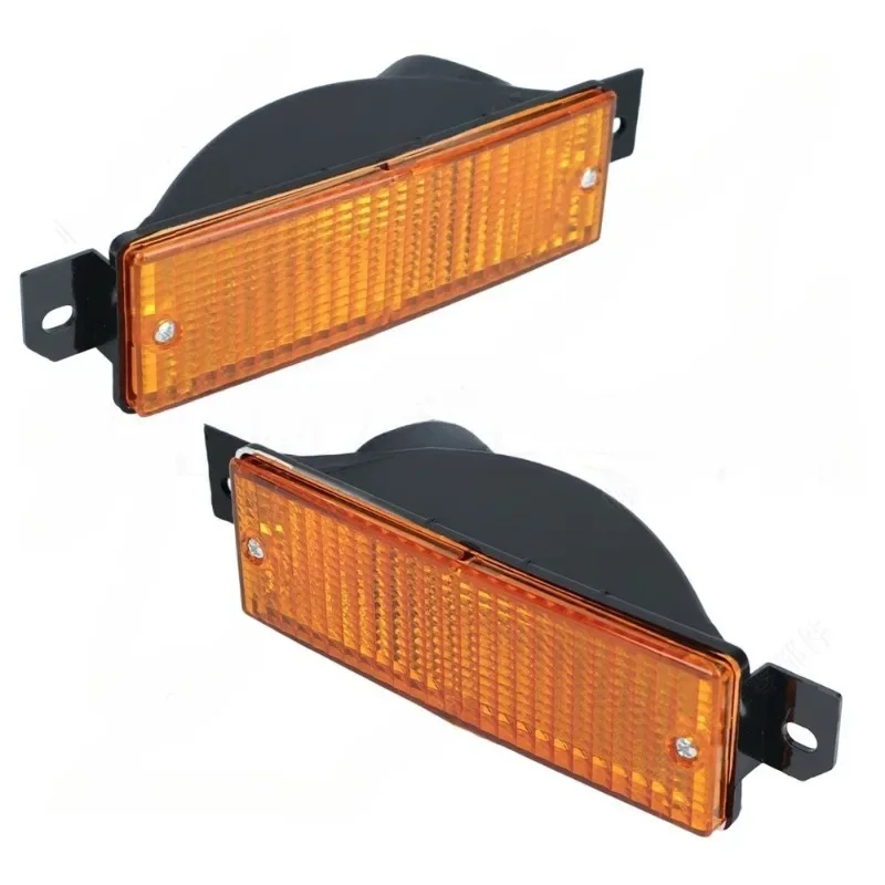 

For 1987-1991 3Series E30 1Pair 63131380965 Front Bumper Indicator Turn Signal Light Fog Lamp No Bulb