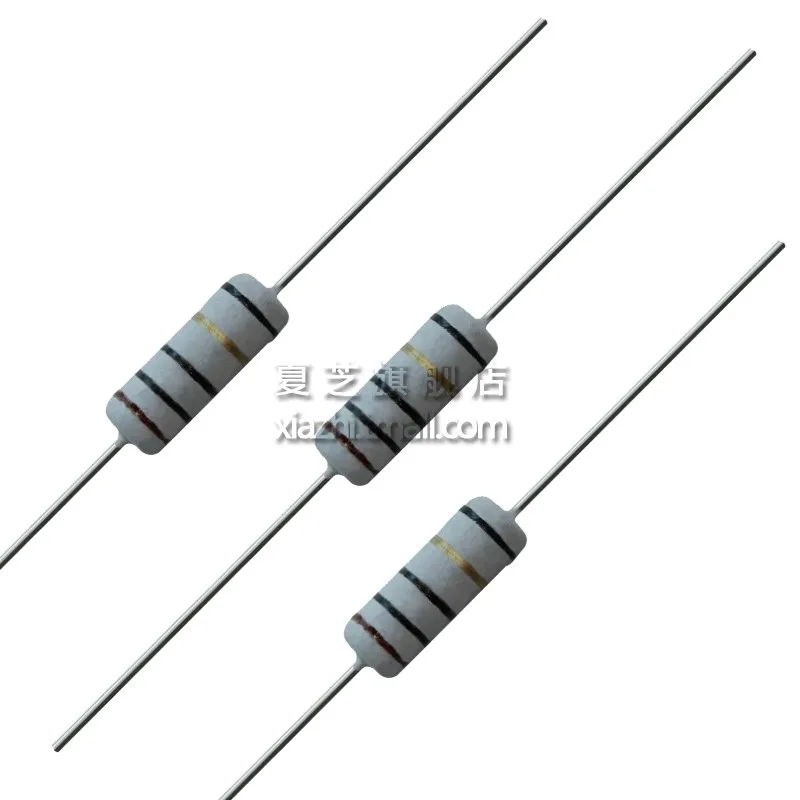 1/2w 1w Wire-wound Fuse Resistance Accuracy 5% 0.1 0.15 0.22 0.33 0.47 0.5 1 2.2 3.3 4.7 Ohm 0.5w 0.1r 0.15r 0.22r 1r 2.2r