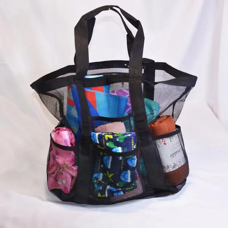 

Mesh Beach Bag Waterproof Sandproof - Large Tote Pool Bag for Women Vacation Essentials Beach Accessories