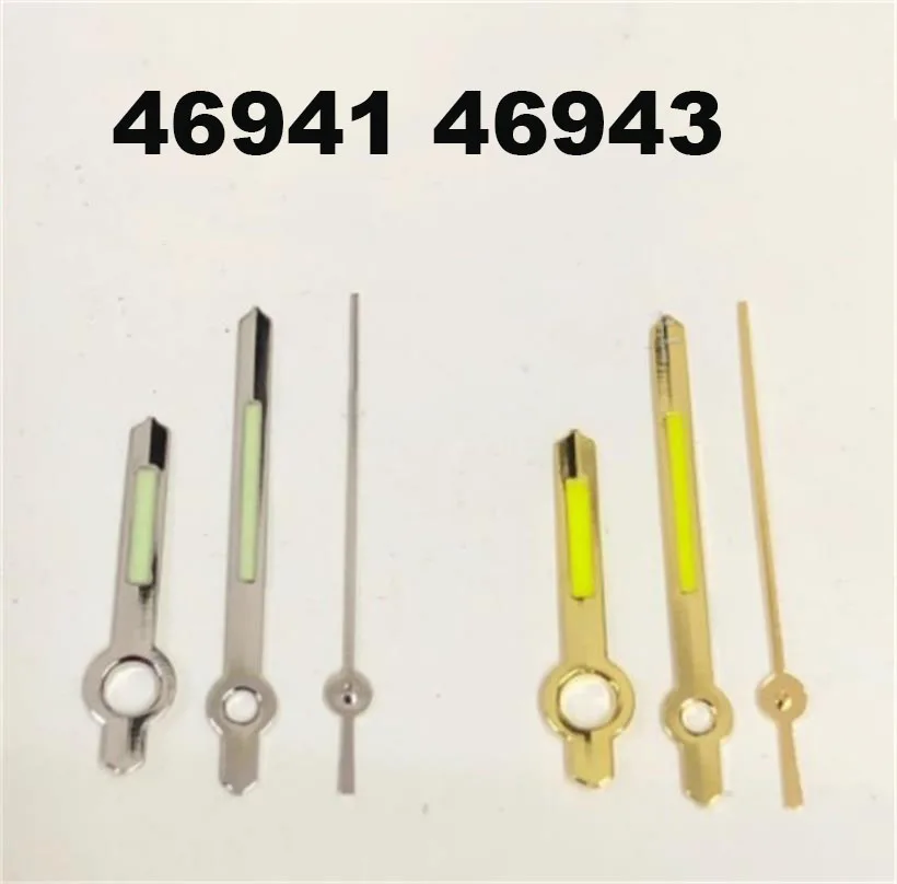 Детали указателя механизма часов подходят для 46941 46943, механический механизм, час, минут, секундная стрелка, три иглы, аксессуары для часов