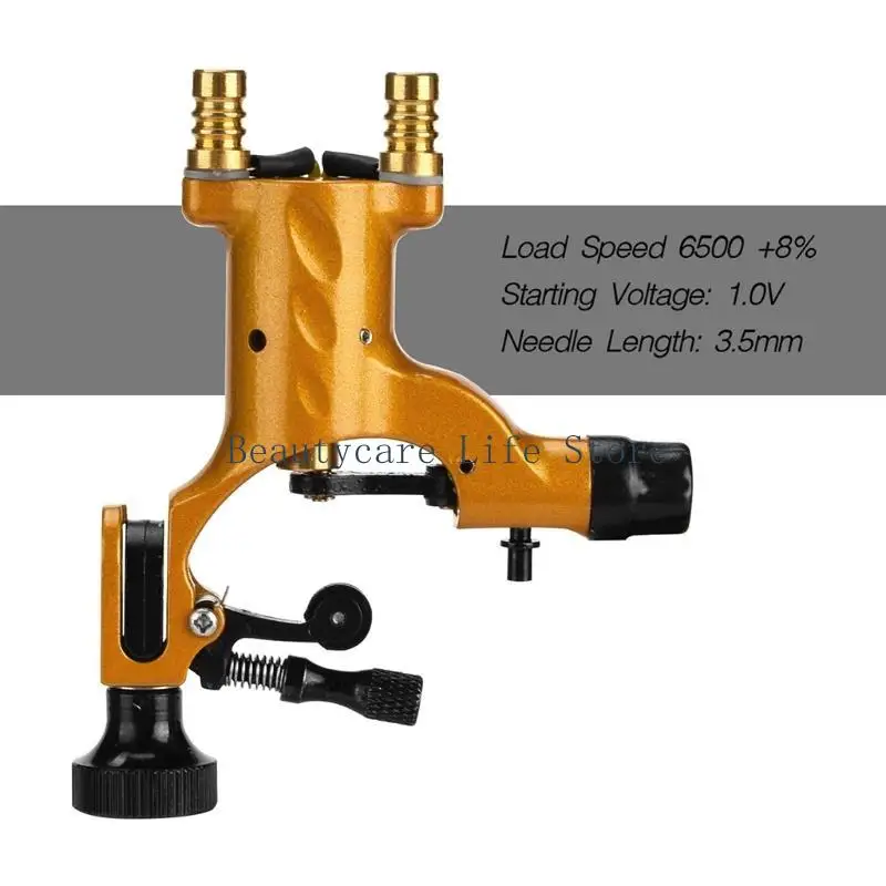 652C Rotary Tattoo Machine Gun Tattoo Machine Needle Length 3.5mm Tattoo Motor Machine with High-conversion Wind Harper Motor