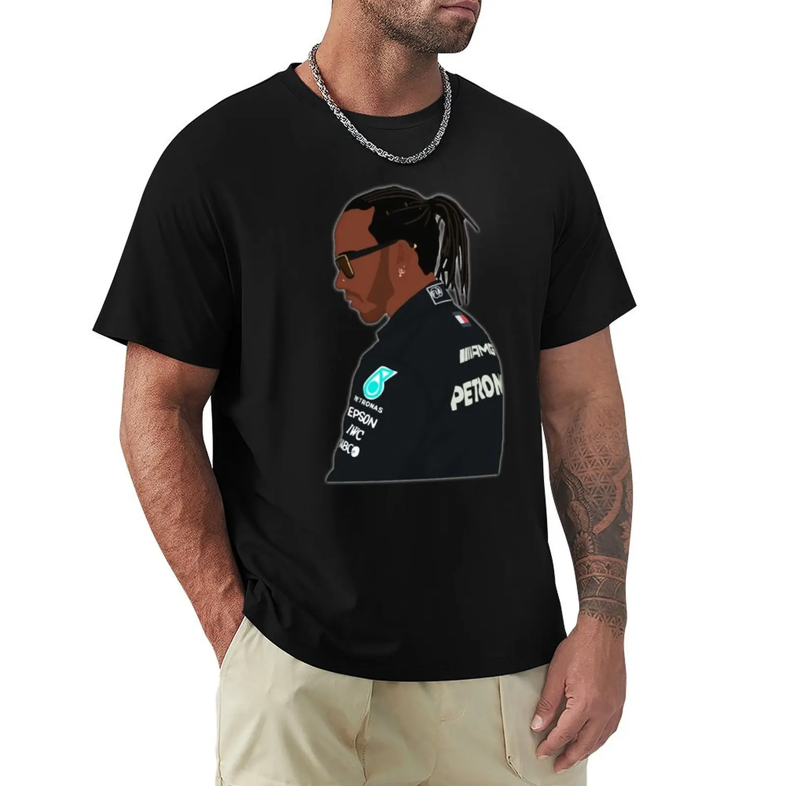 Art Hamilton Illustration T-Shirt Breathable Travel T-Shirt