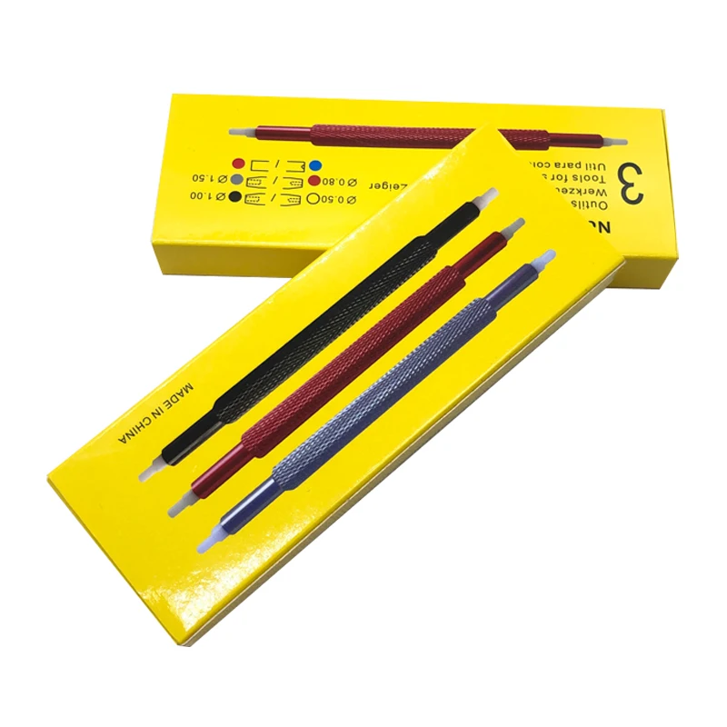 3Pcs/Lot 7404 Watch Hand Setting and  Fitting Presser Pusher Tool Watchmakers Repair Tool