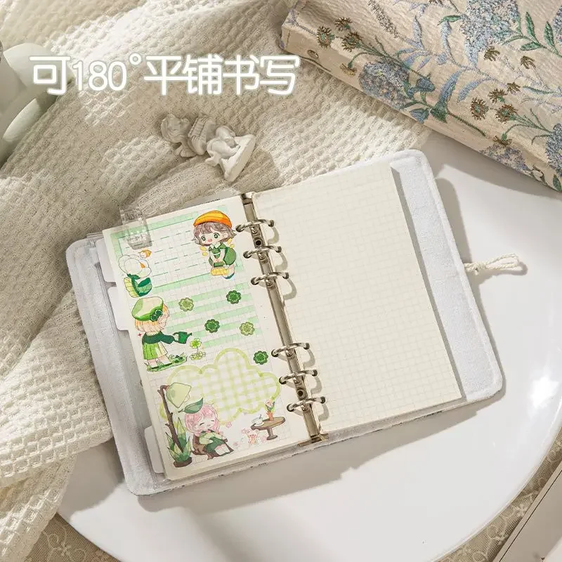 A5 A6 Binder Kawaii Notebook Planner Sketchbook Journal Binder Agenda Caderninho Diary Office School Accessories Budget