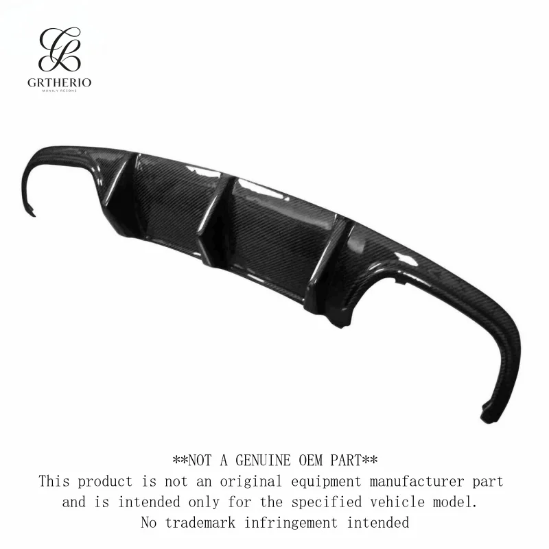 Suitable for Mercedes-Benz W204 C63, this includes a dry carbon fiber intake scoop, a blade-style rear lip, and a rear diffuser