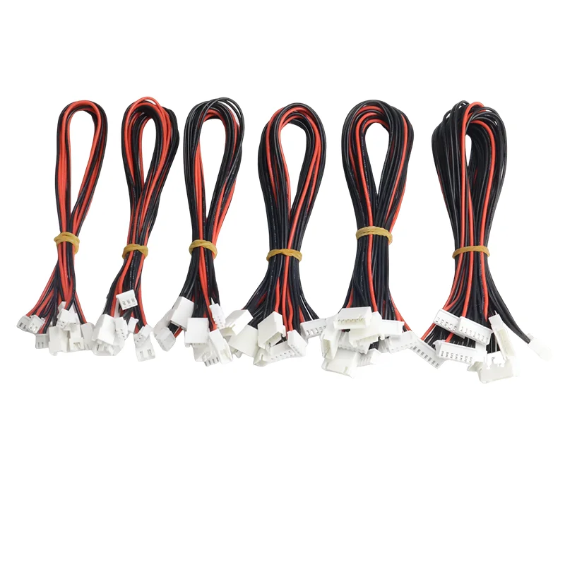 5pcs/lot JST-XH 1S 2S 3S 4S 5S 6S 20cm 22AWG Lipo Balance Wire Extension Charged Cable Lead Cord for RC Lipo Battery charger