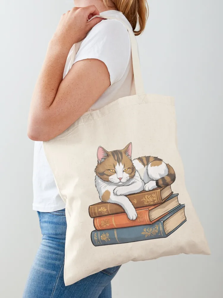 How to Chill Like a Cat Tote Bag bags luxury women personalized tote cute tote bag Custom bag