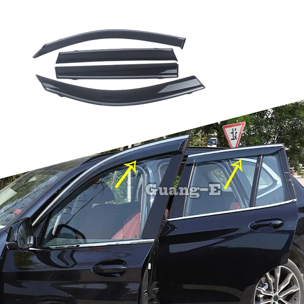 

For BMW X3 XDrive 25i 28i 30i 2018 2019 2020 2021 2022 2023 Car Window Visor Sun Shade Rain Guard Auto Exterior Accessories