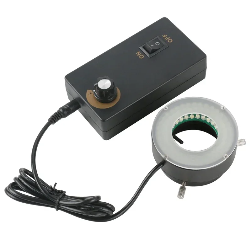 

Adjustable Brightness 96 Lamp LED Ring Light Diameter 50MM Ring For HDMI VGA USB Monocular Microscope Digital Video Camera