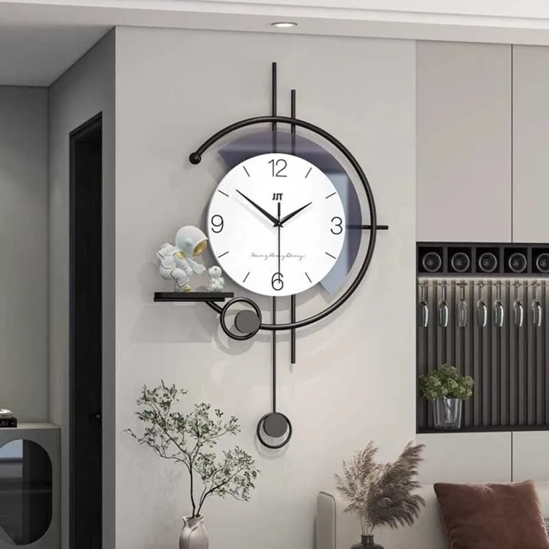 Big Size Battery Wall Clocks Luxury Hanging Originality Acrylic Wall Clocks Light Luxury Reloj Pared Decorativo Home Decoration