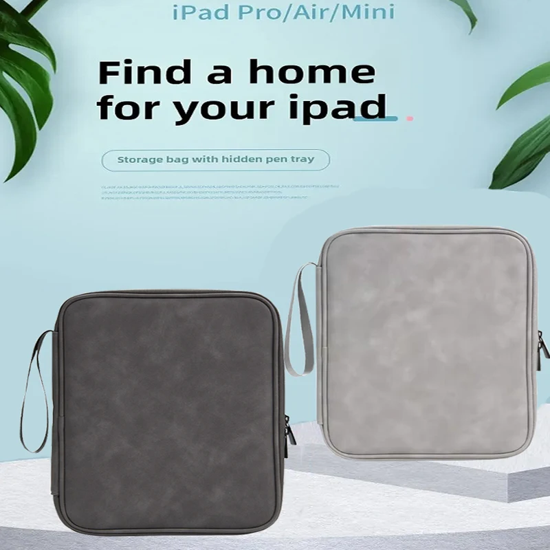 Tablet Sleeve Bag for iPad Pro 12.9 11 inch iPad 10th Air 5 4 3 10.9 10.2 inch 9th 8th 7th Generation Waterproof Zipper Pouch
