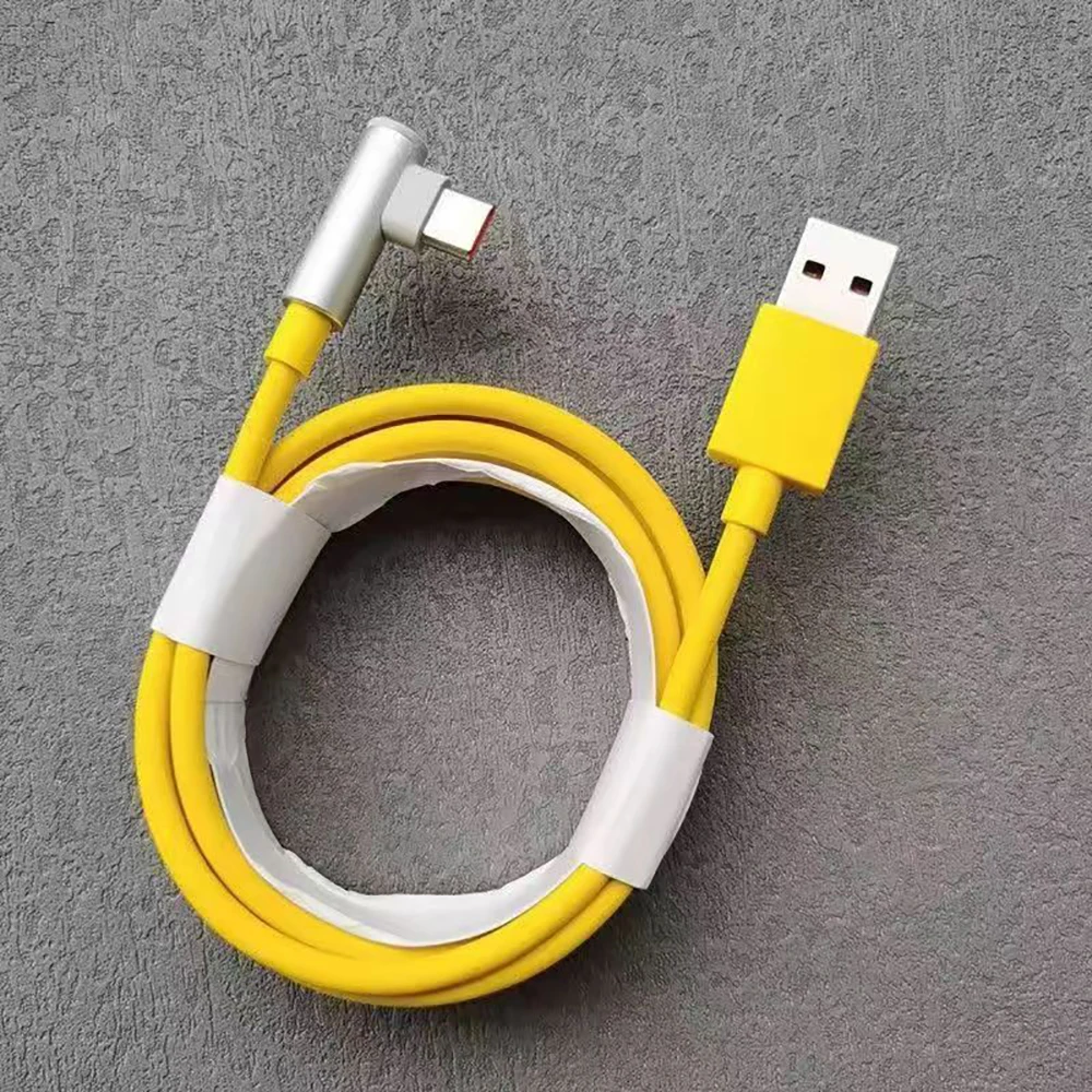 90 Degree Elbow Cable 120W 100W 90W 67W 45W 6A Turbo Fast Charge USB Type C Cord For Xiaomi Mi 17 15 14 13 12 11 10 T Ultra Pro