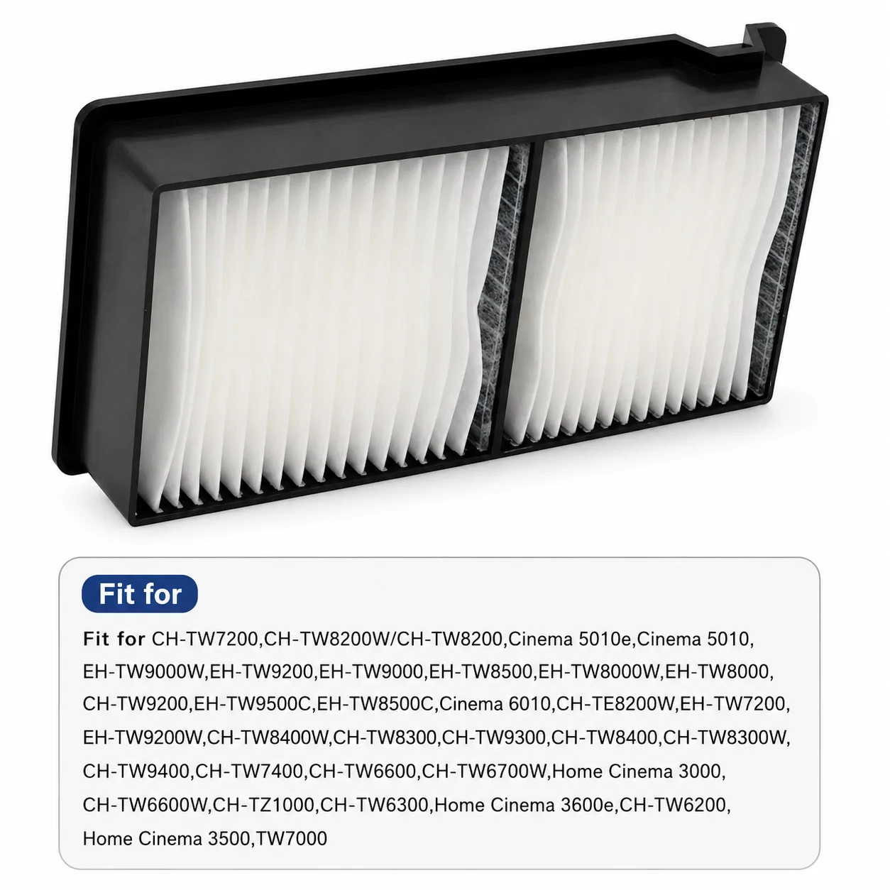 Воздушный фильтр для проектора ELPAF39 для моделей CH-TW7200 TW8200 TW8200W TW9200 TW6700W TZ1000 TZ3000 TW7000
