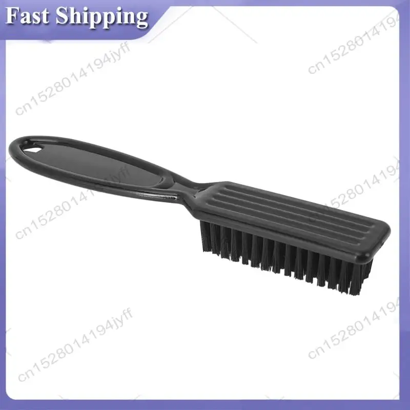 -ABDH 30 قطعة فرشاة تتلاشى مقص مقص تنظيف فرشاة صالون حلاقة الجلد تتلاشى خمر النفط شكل رأس نحت تنظيف فرشاة