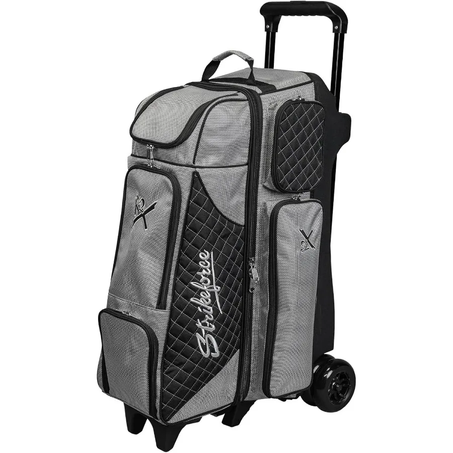 

Royal Flush 4x4 Premium Four Ball Roller Bowling Bag for Professional and Casual Use Durable High-Quality Design with Multiple