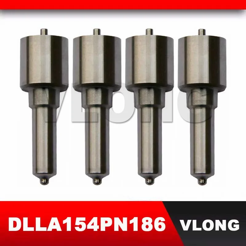 

4PCS New Diesel Injector Jet Sprayer Atomizer Producer Fuel Spray Nozzle Tips 9 432 610 371 9432610371 DLLA154PN186 105017-1860