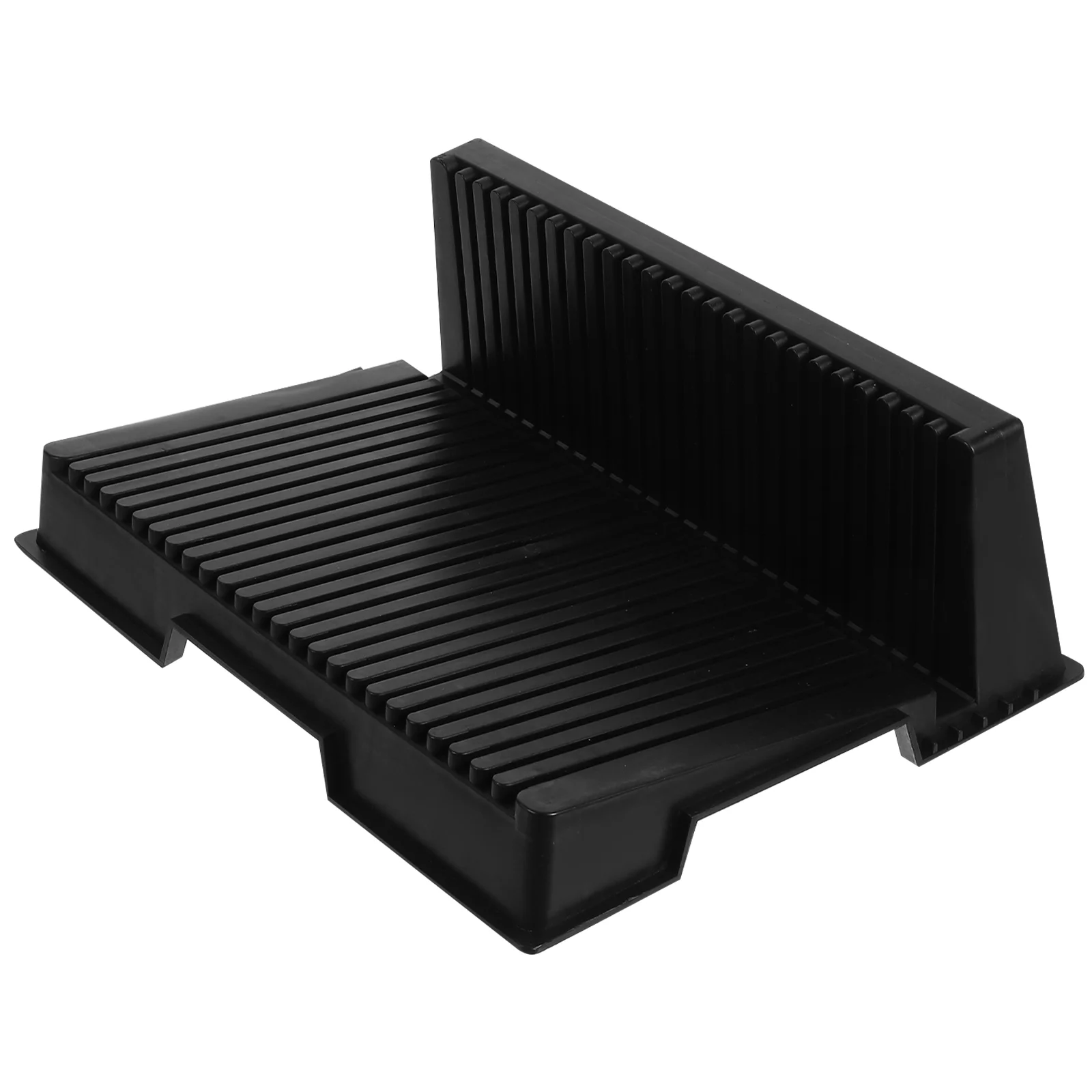 Anti-static Bar Bracket 25-Slots L Type Circulation Rack Anti-static PCB Holder PCB Rack PCB Shelf Storage Turnover Racks