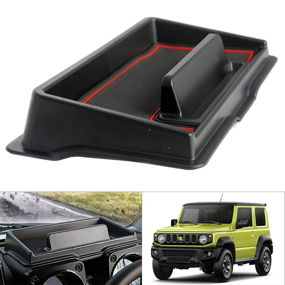 

Dash Center Console Organizer For Suzuki Jimny JB64W JB74W 2019 2020 2021 2022+ Dashboard Console Tray Storage Box Phone Stand