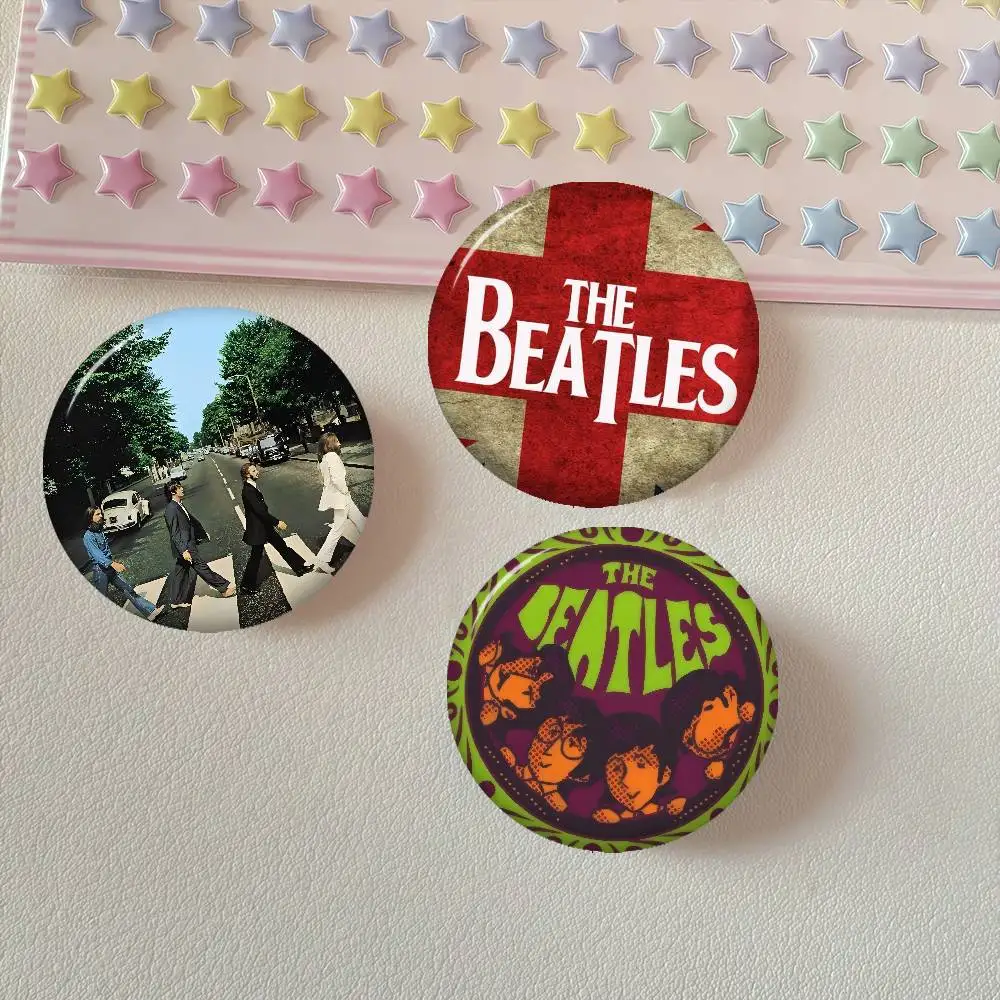 Rock Band The Beatles anime   32/44/58MM Customizable Button Pins Cute Funny Creative Badge Jewelry Decor Gifts For Friends