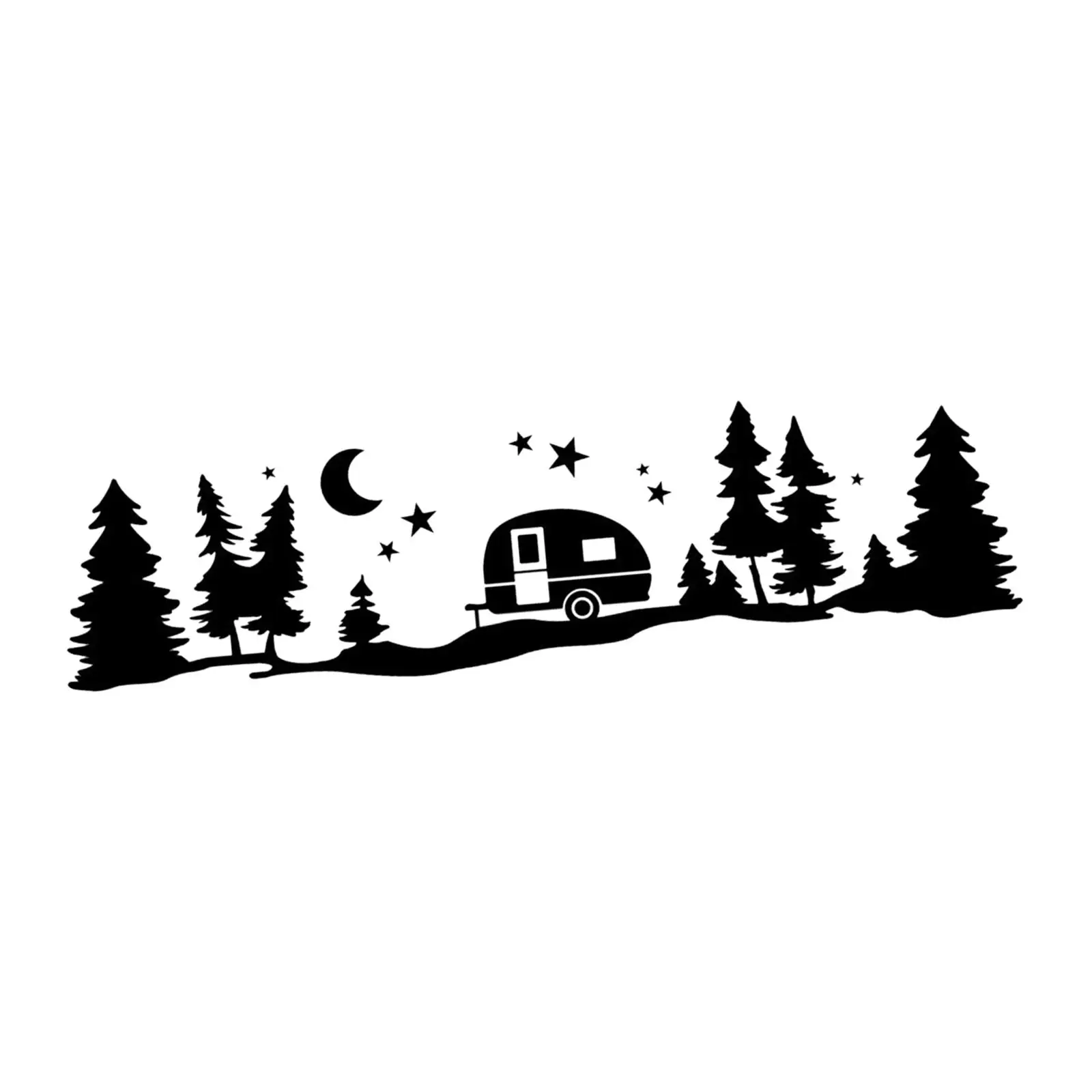 Car Decals Christmas Decorative Car Stickers Decals Car Interior Sticker Automotive Accessories for Van Motorhome