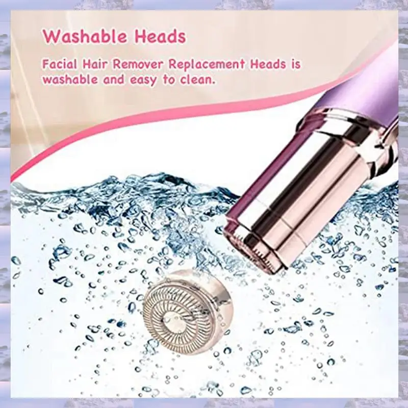 2025-8X رؤوس بديلة، رؤوس بديلة لإزالة شعر الوجه للنساء من الجيل 2