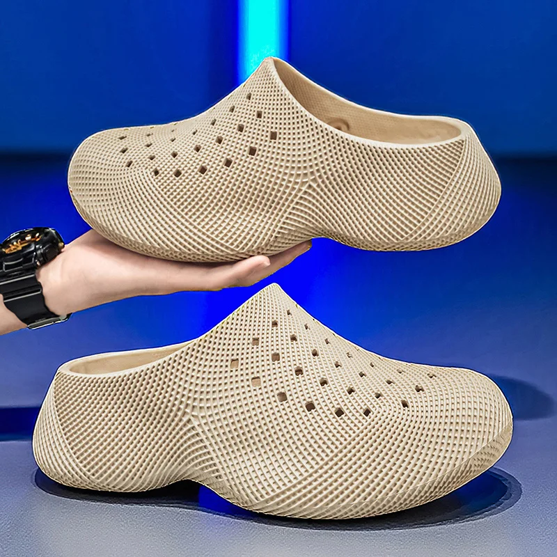 Summer Daily Casual Sandals Men Women Large Size Lightweight Soft Bottom Comfortable Shoes Men's Women's Slippers