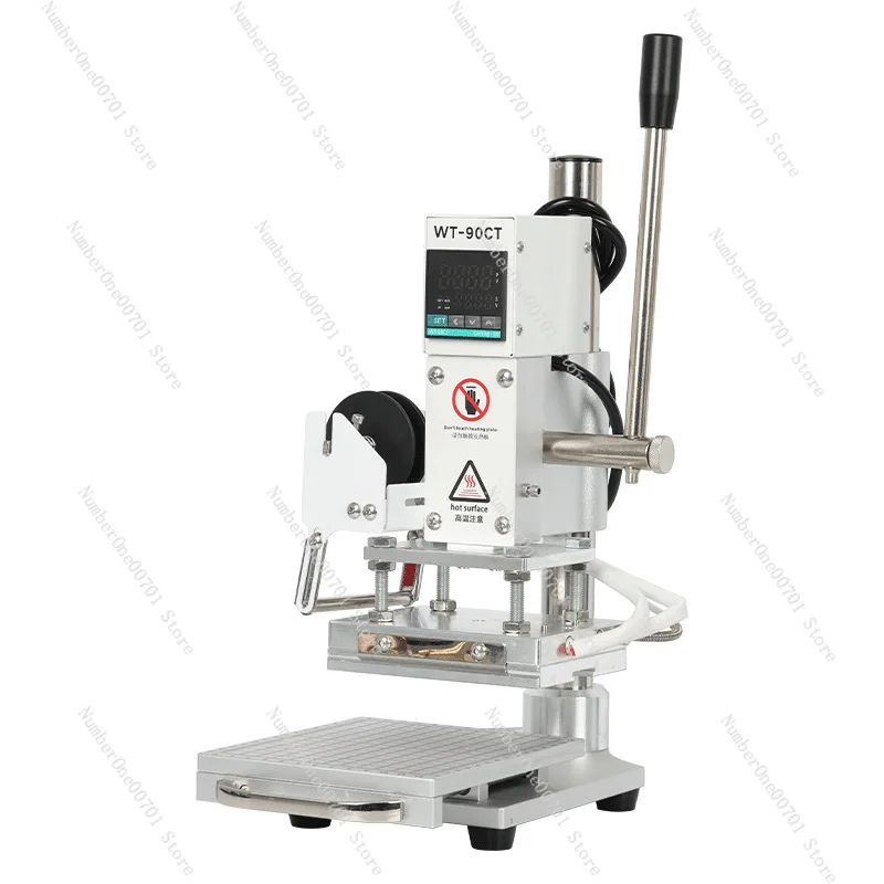 WT-90CT-T Slot Manual Hot Stamping Machine Leather Embossing Machine Hot Stamping Embossing Machine