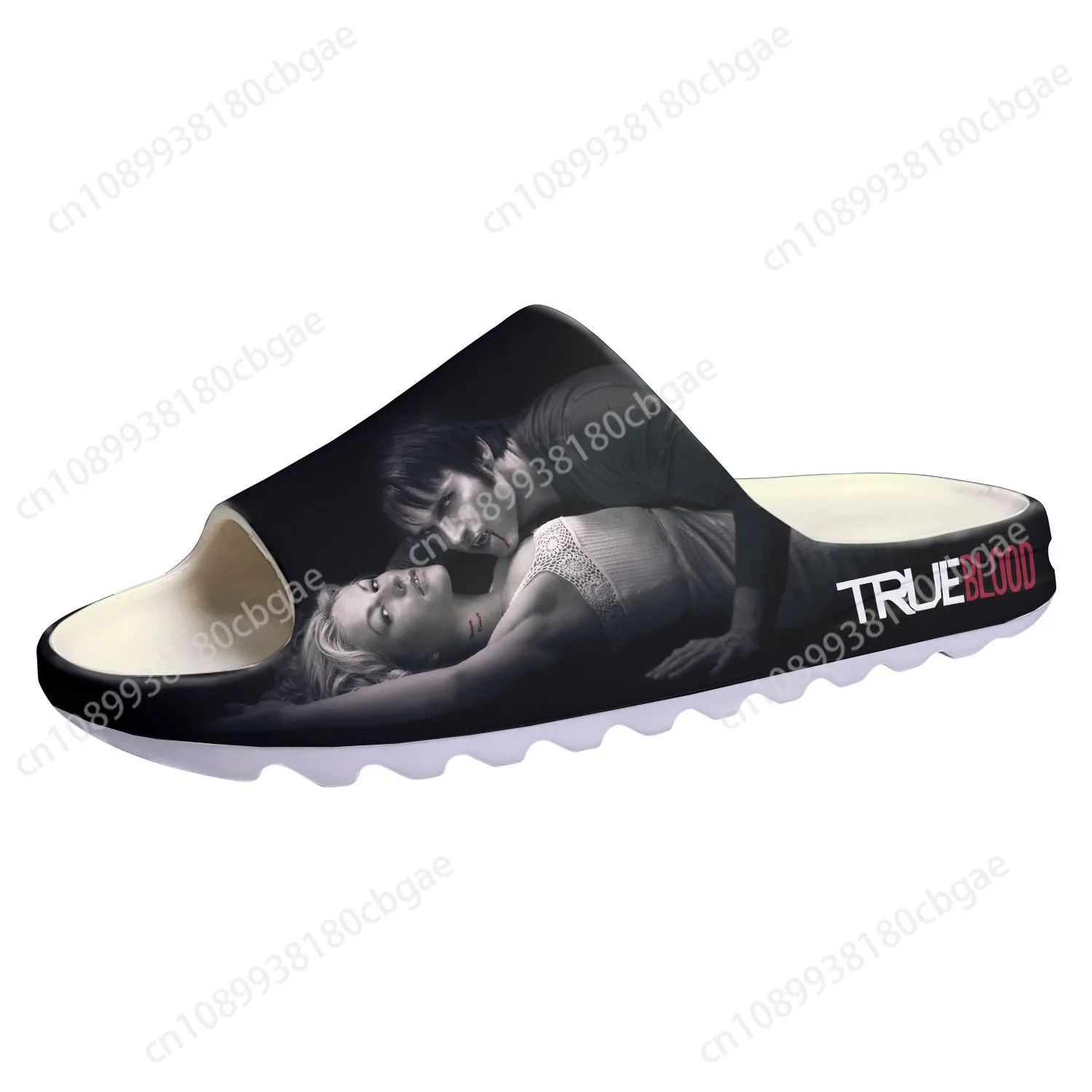 True Blood Soft Sole Sllipers Home Clogs Anna Paquin Stephen Moyer Step On Water Shoes Mens Womens Teenager Custom Sandals