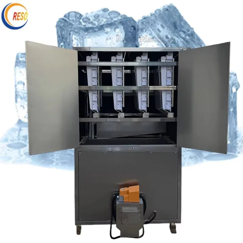 Airo 1000kg Per Day Small Ice Cube Maker Machine Ice Cubes Making for Business Machine Price