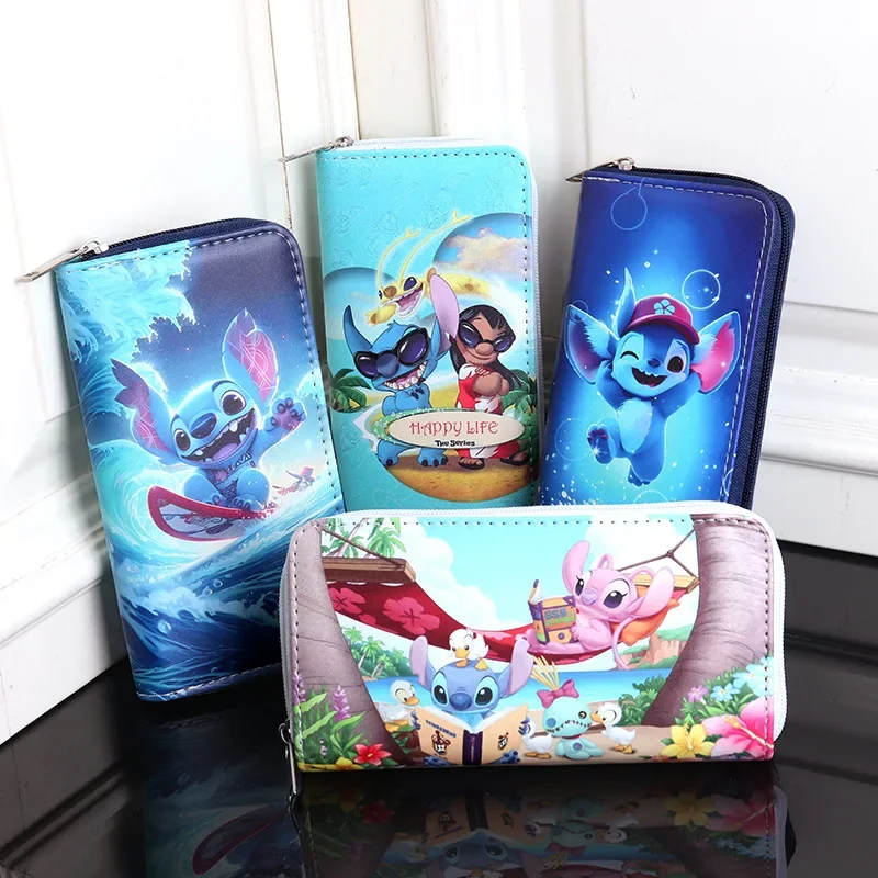 Disney Mickey Handbag Girl cartoon Stitch purses and handbags Storage coin purses frozen Shopping card crossbody bags