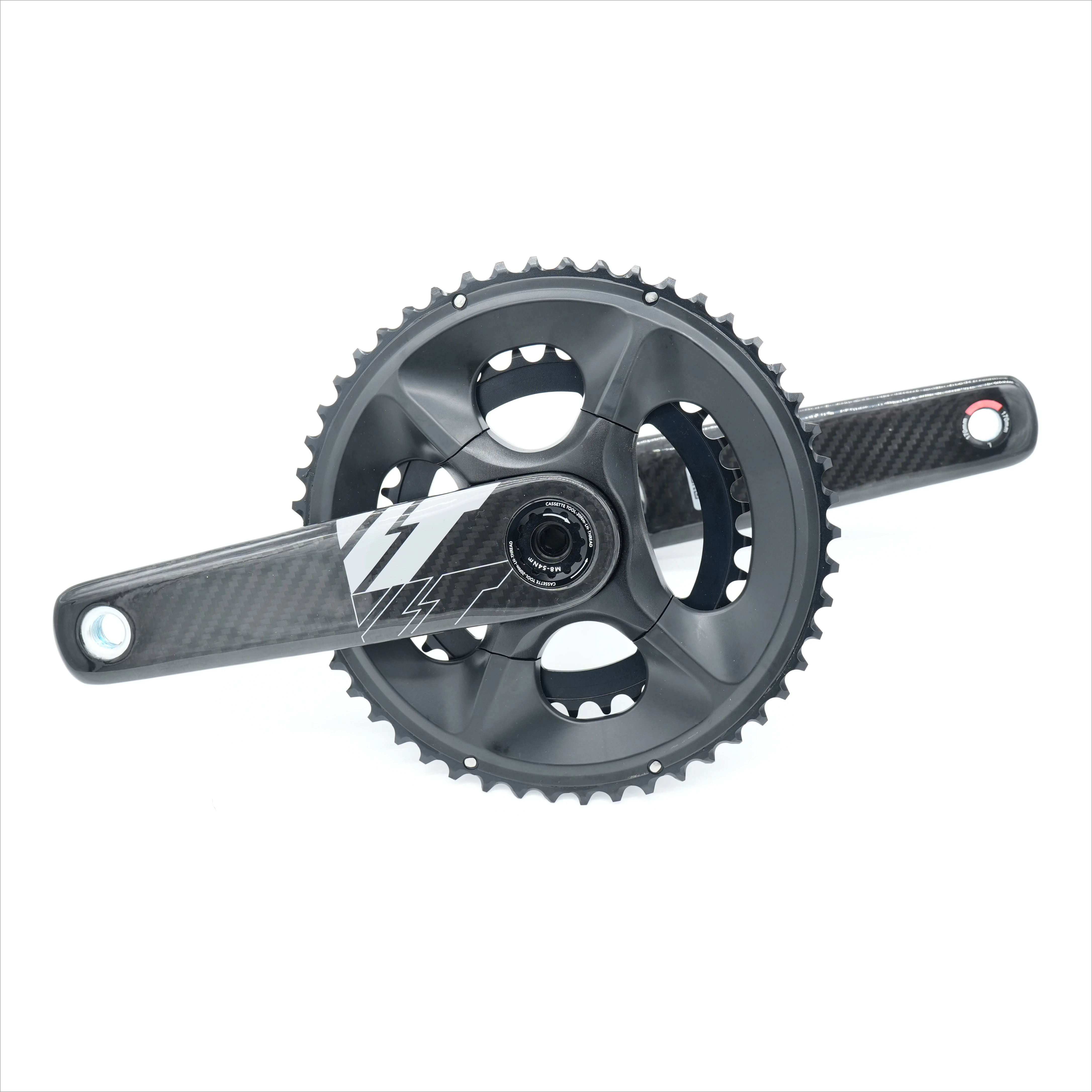 

WheelTop Bike Crankset 50/34T or 52/36T 170mm Carbon Fiber Crank Set 10/11/12S Compatibility New Bicycle Parts