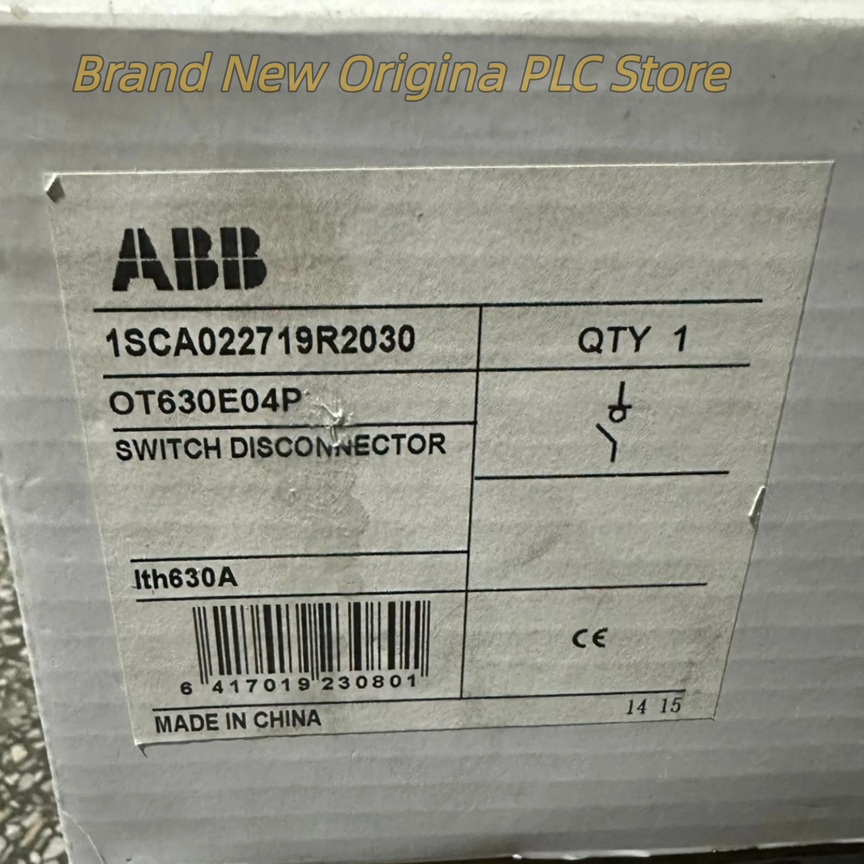 مفتاح فصل OT630E04P 1SCA022719R2030 100% جديد #5
