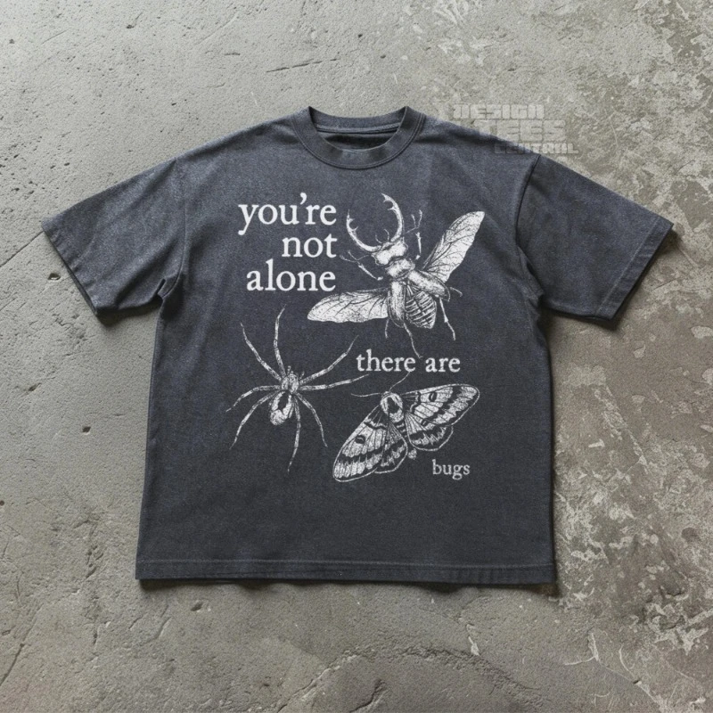 You're Not Alone, There Are Bugs Tshirt, Funny Bug Lover Gift, Entomology Shirt Graphic Shirt, Women's Rights Shirt, Bold Gift