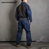 Emersongear Mens 위장복 G3 유니폼 세트 셔츠 바지 탑 전투 의무 카고 바지 캠핑 3