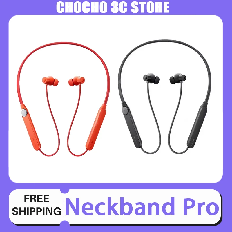 CMF By Nothing Neckband Pro Earphone Wireless Bluetooth5.3 Sport Noise Cancelling Headphones Pro In-Ear Low Latency Light Weight