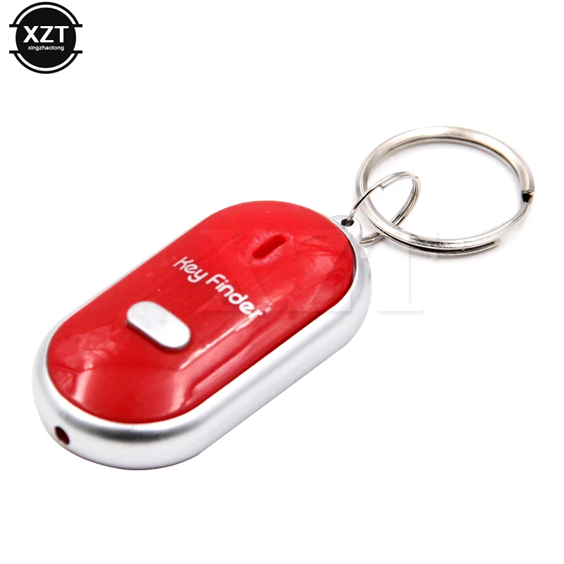 Key Finder Whistle Key Finder Flashing Beeping Remote Lost Keyfinder Locator Keychain Anti-lost Device Alarm For The Elderly Pet