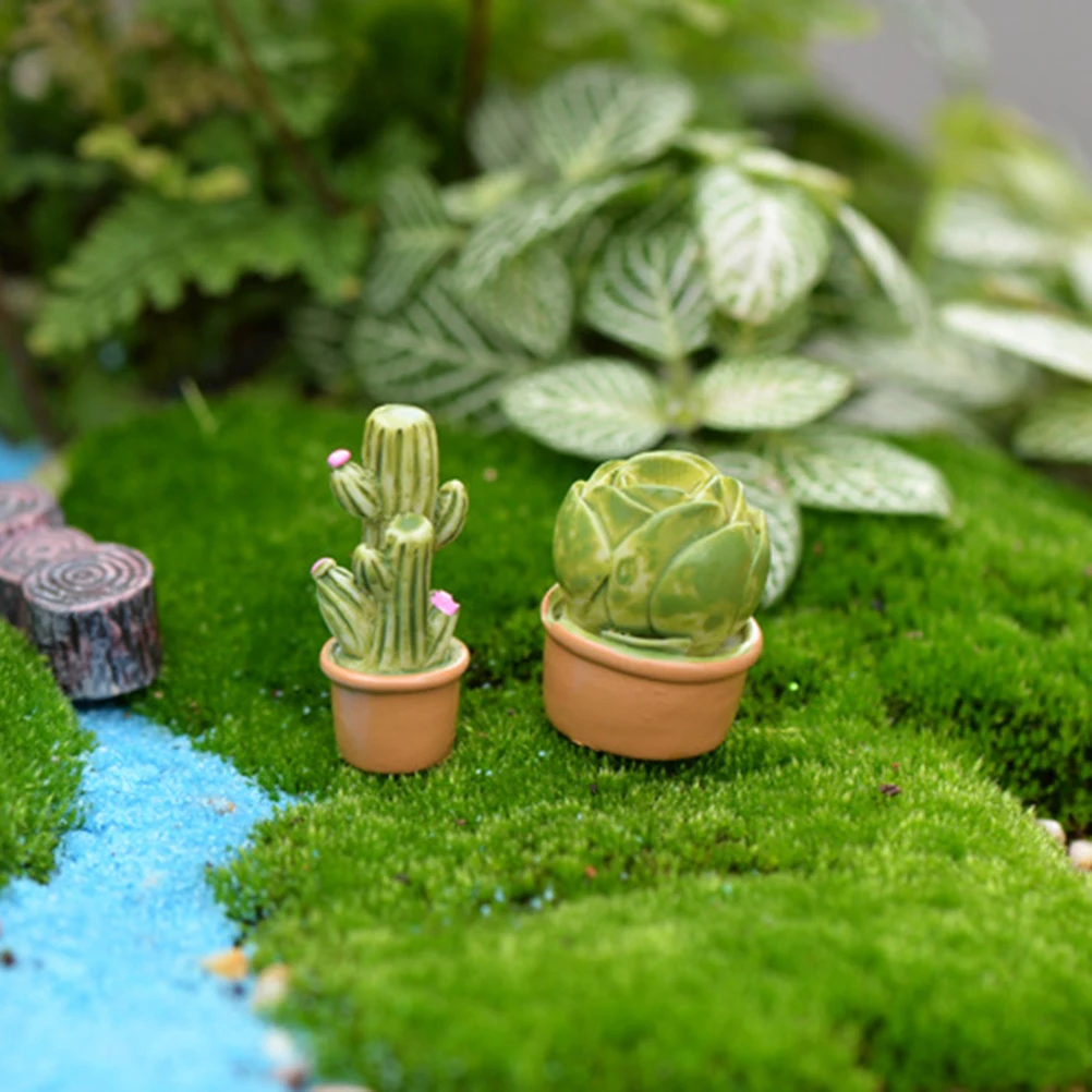 

Artificial Plants Micro Succulent Decor Potted Garden Simulated nament Desk Living Realistic Colors No Watering Gifts