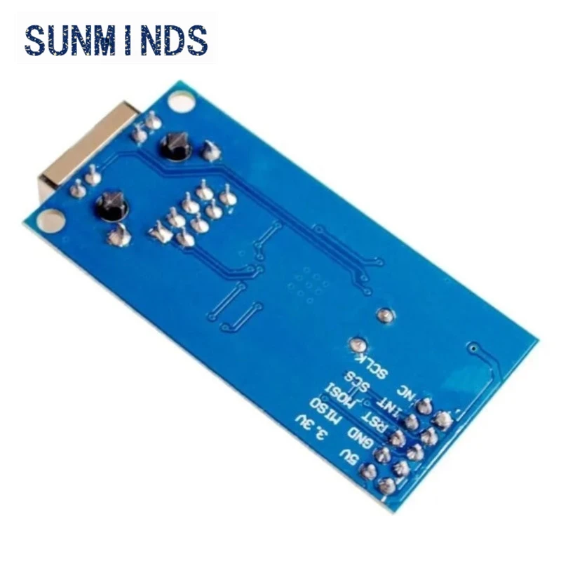1 peça módulo de rede ethernet w5500 hardware tcp/ip 51/stm32 programa de microcontrolador sobre w5100
