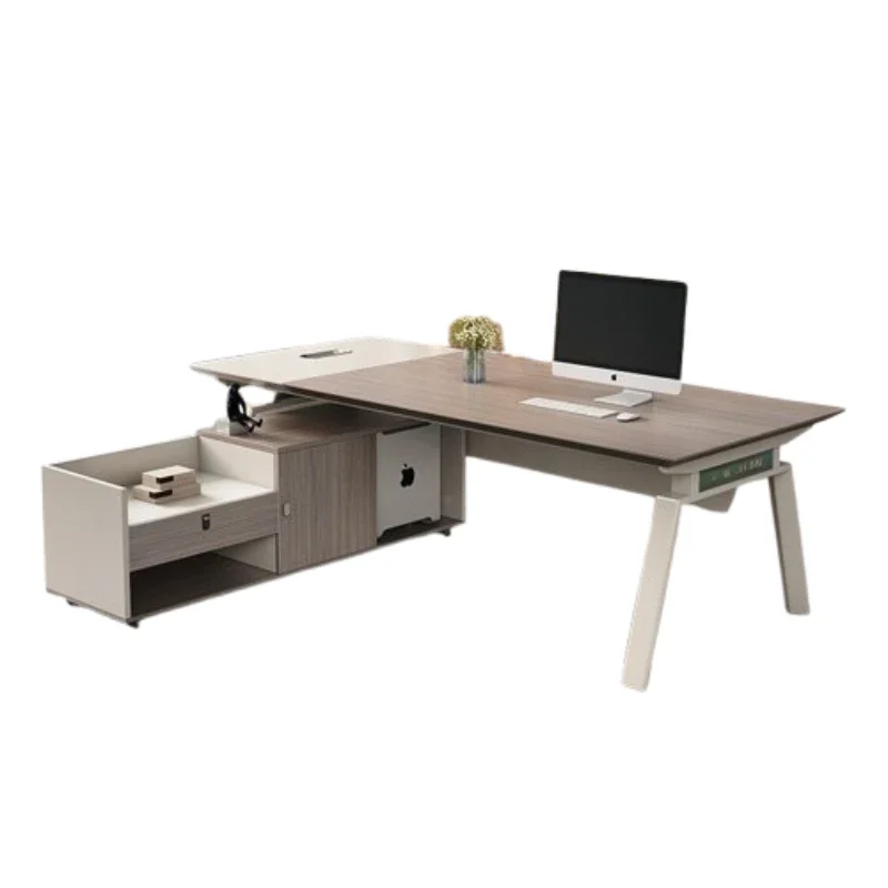 Минималистичный офисный стол Boss с ящиками, органайзер для конференций, офисный стол для секретаря, современное хранилище Mesa De Escritorio, настольная мебель