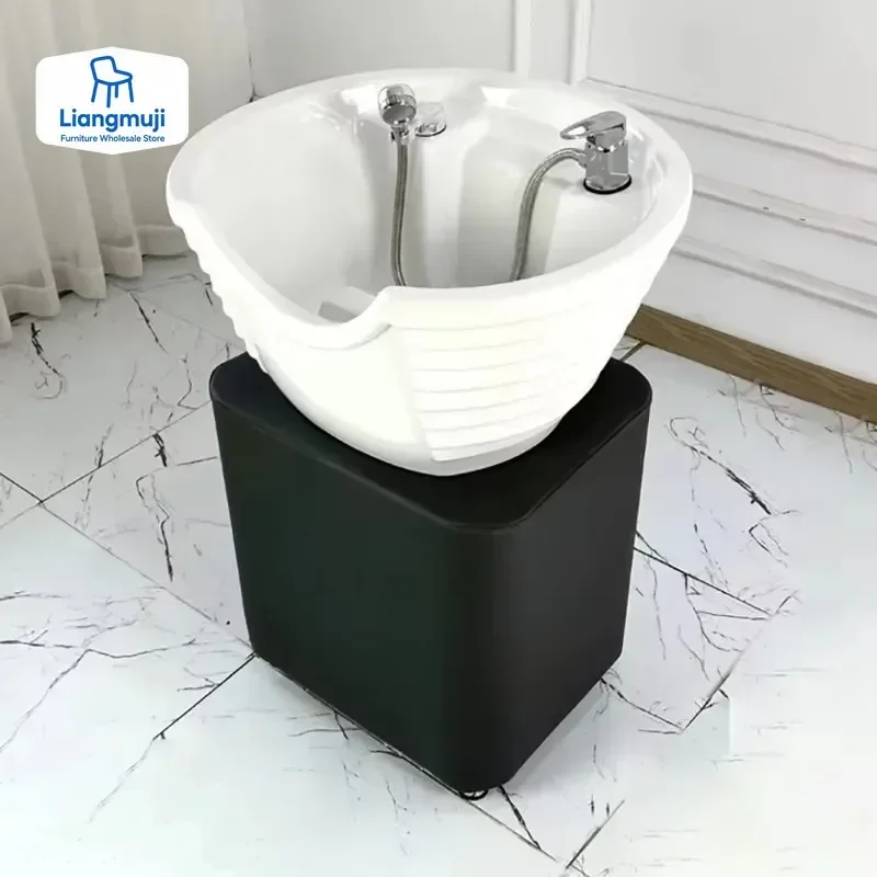 

Comfortable Portable Hair Head Spa Trendy Modern Personalized Unique Shampoo Bed Fashion Ergonomic Cadeira Barbearia Furniture