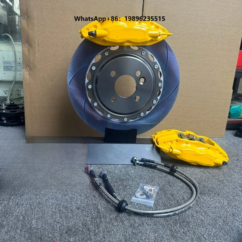 Racing Car Designer F40 Front Brake Caliper 285*28mm Grooved Style Brake Disc