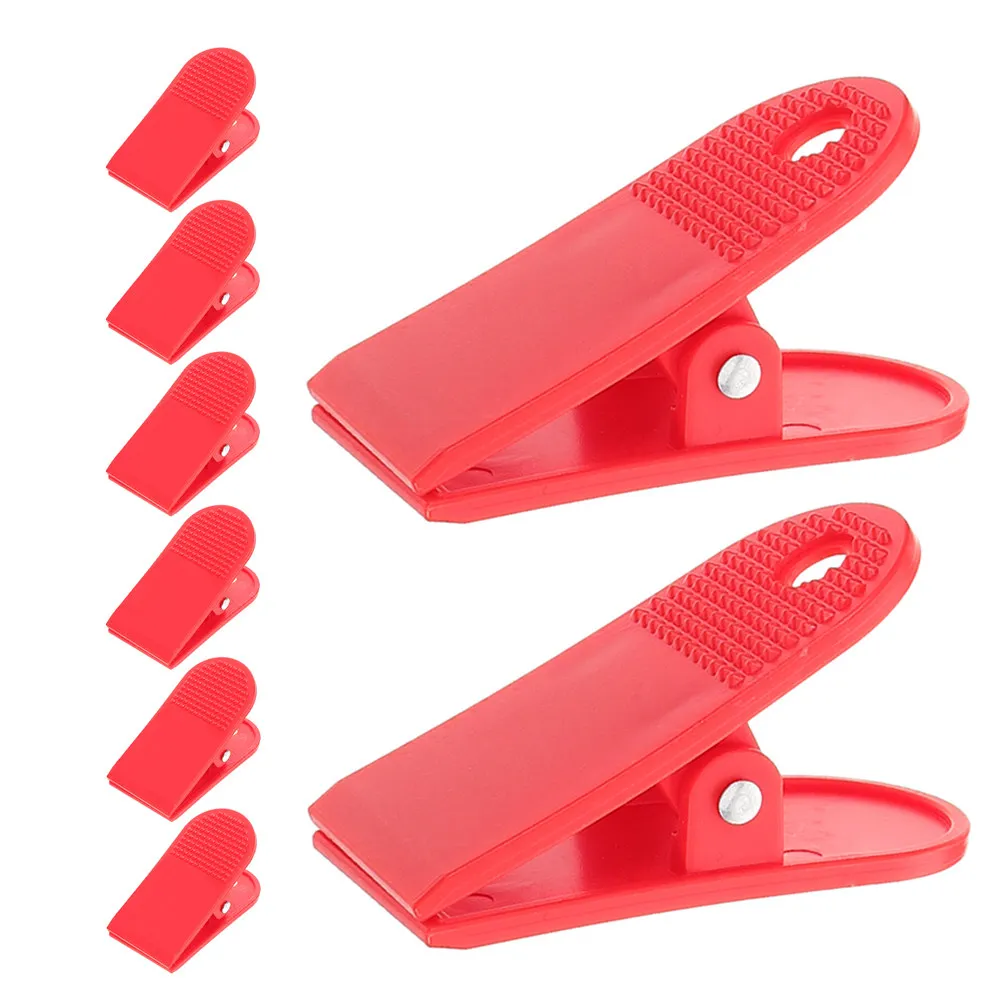 4Pcs Treadmill Security Key Replacement Clip Spring Loaded Emergency Stop Safety Clamp Compatible with Most Treadmill Models
