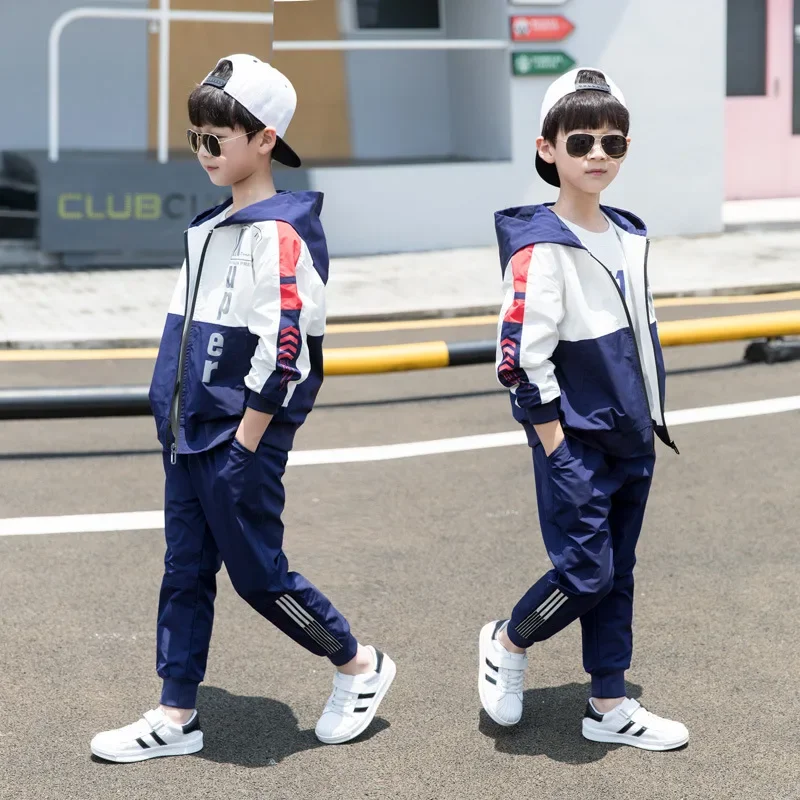 Fashion Toddler Baby Boy Girls Casual Clothes Set Outfits Spring Autumn Boys Sports Clothes Tracksuit Suits For Kid Clothing