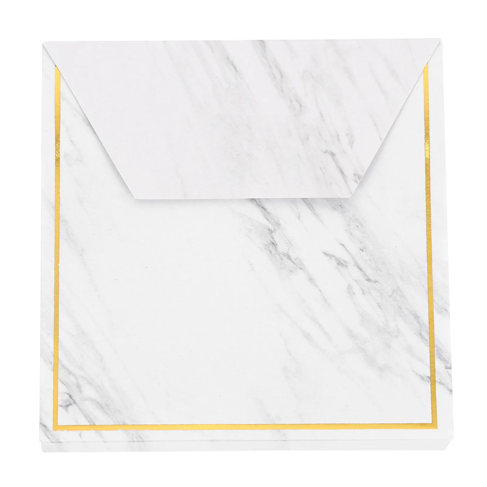 

Marble Pattern Office Memo Pad Creative Design Smooth Writing Adhesive Note Pad Daily Use