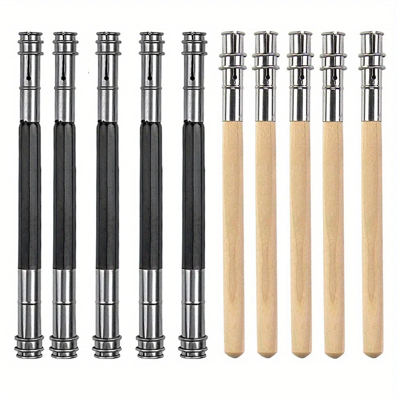 

10 шт. регулируемый держатель для карандашей с двойной головкой/одинарной головкой, эскиз, школьная живопись, инструмент для письма, стержень для письма