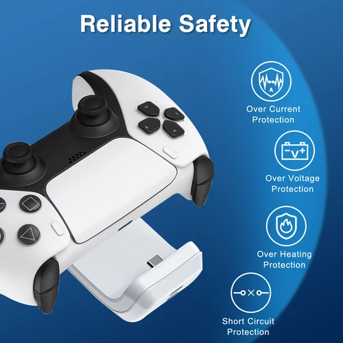 Imagen 2 del producto Batería externa del controlador UWayor 3000mAh PS5, extensor de batería de repuesto para Sony PlayStation5 DualSense LIP1708 CFI-ZCT1W