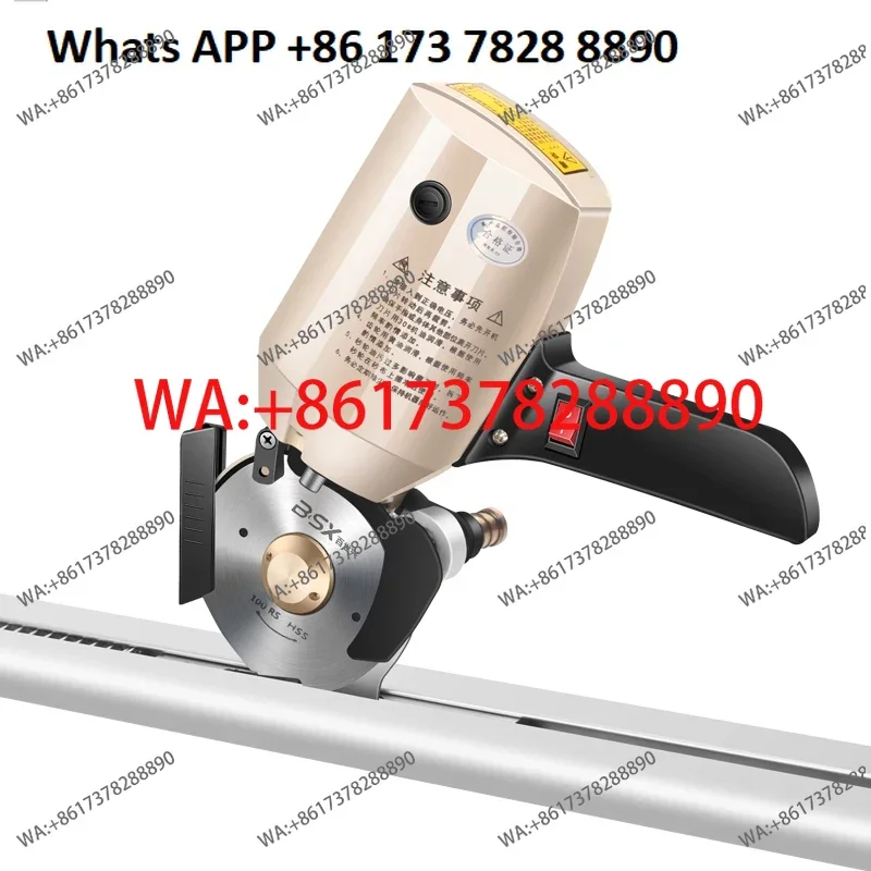 Thick material and thin material linear cutting machine, cloth cutting machine, cloth cutting machine,